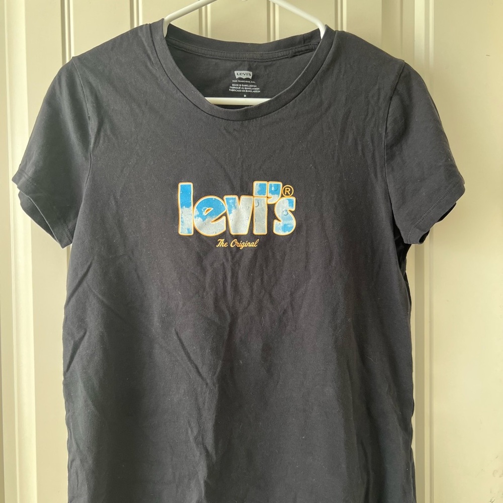Levi's Black Crew Neck Tee